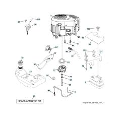 Husqvarna Yth2246Tdr - Engine