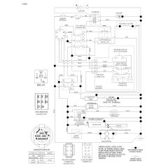 Husqvarna Yth2246Tdr - Schematic