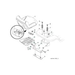 Husqvarna Yth2246Tdr - Seat