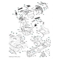 Husqvarna Yth22K42 - Chassis & Enclosures