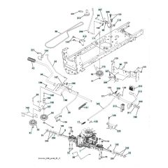 Husqvarna Yth22K46 - Drive