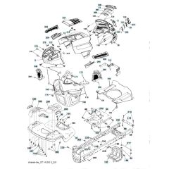 Husqvarna Yth22K48 - Chassis & Frame