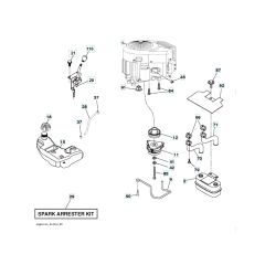 Husqvarna Yth22V46Xls - Engine