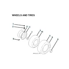 Husqvarna Yth22V46Xls - Wheels & Tyres