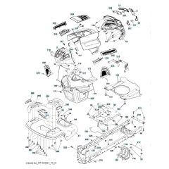 Husqvarna Yth2348 - Chassis & Frame