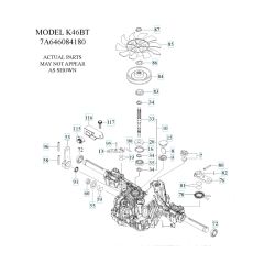 Husqvarna Yth2348 - Transmission