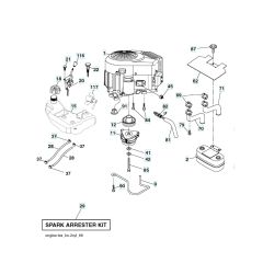 Husqvarna Yth23V42Ls - Engine