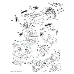 Husqvarna Yth24V54Xls - Chassis & Frame