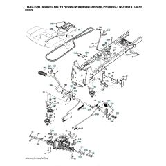 Husqvarna Yth2546 Twin - Drive