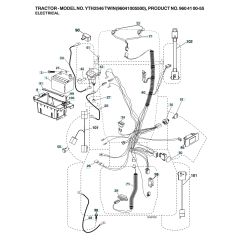 Husqvarna Yth2546 Twin - Electrical