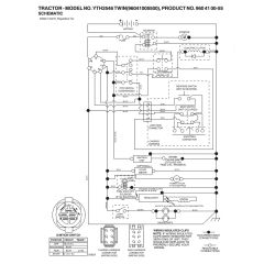 Husqvarna Yth2546 Twin - Schematic