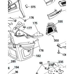 Husqvarna Yth25K54 - Chassis & Frame