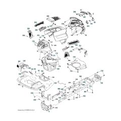 Husqvarna Yth2648Tdrf - Chassis & Enclosures