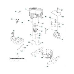 Husqvarna Yth 183T - Engine