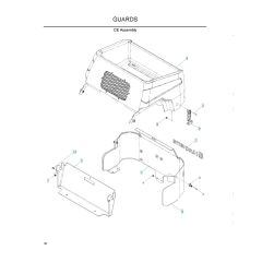 Husqvarna Z16 - Guards