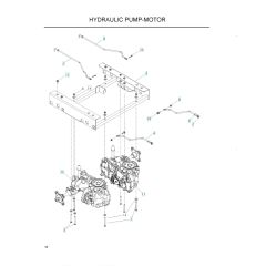 Husqvarna Z16 - Hydraulic Pump