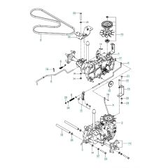 Husqvarna Z246 - Hydraulic Pump