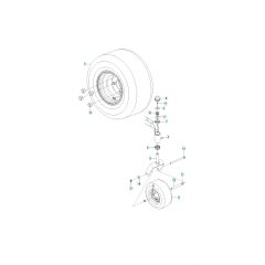 Husqvarna Z246 - Wheels & Tyres