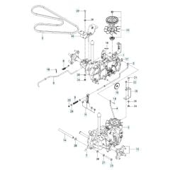 Husqvarna Z246I - Hydraulic Pump