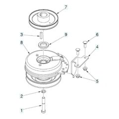 Husqvarna Z460 X - Clutch