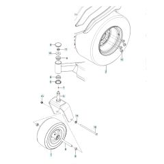 Husqvarna Z548 - Wheels & Tyres