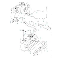 Husqvarna Z554 - Fuel System