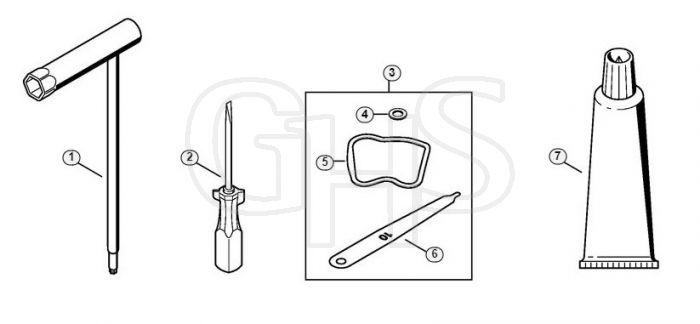 Genuine Stihl BR550 / P - Tools, Extras