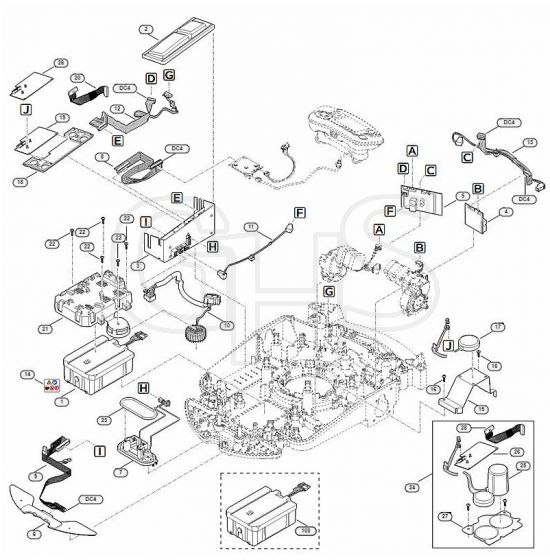 Genuine Stihl RMI632.1 C / E - Electric equipment