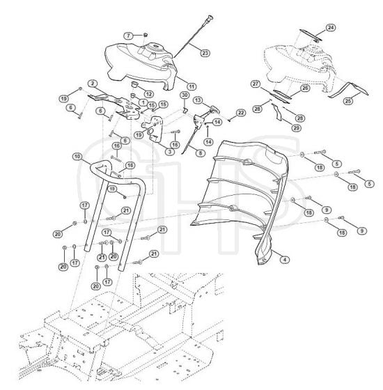 Genuine Stihl RT6112.0 ZL / B - Dashboard