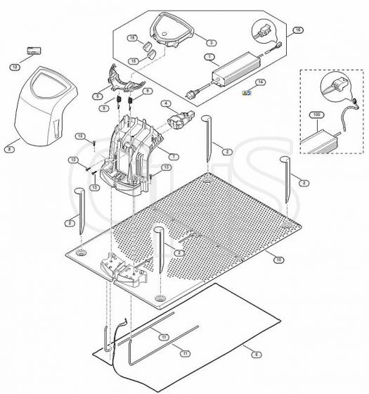 Genuine Stihl RMI632.0 PC / F - Docking station