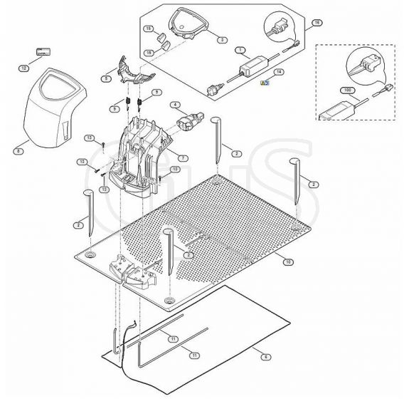 Genuine Stihl RMI422.0 / F - Docking station