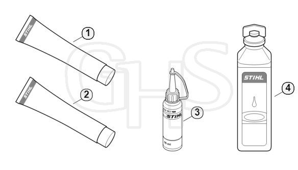 Genuine Stihl HT70 K / AM - Miscellaneous lubricants and greases