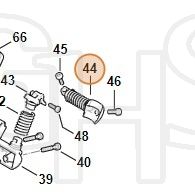 Genuine Stihl MS500i AV Spring - 1147 790 8301