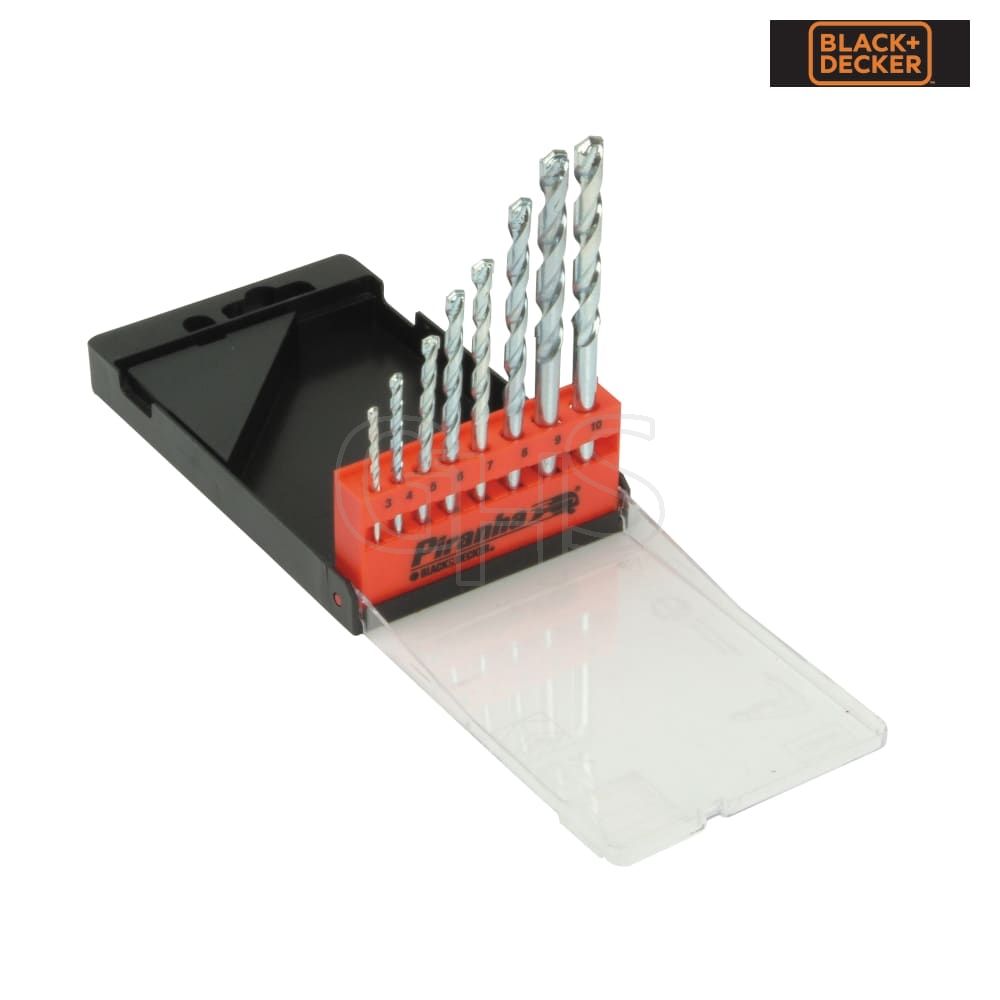 Black & decker on sale drill bit set