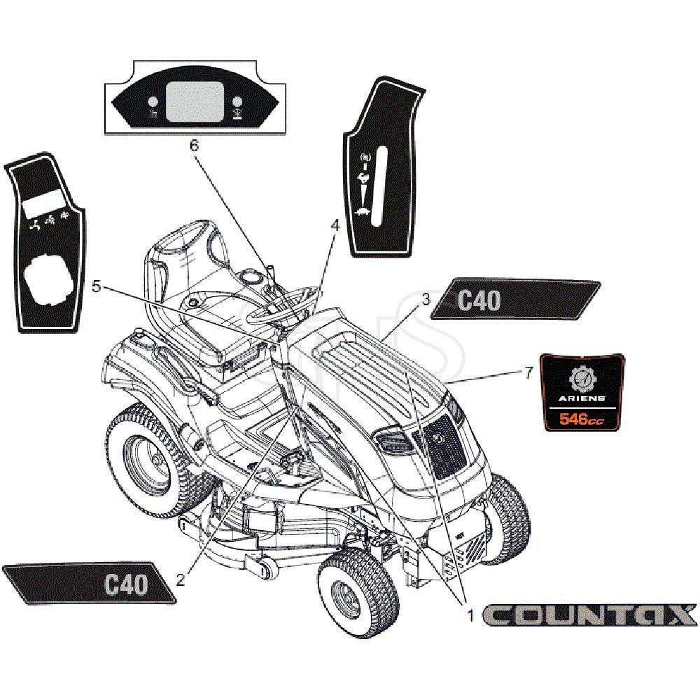 Countax C From Decals Style Ghs