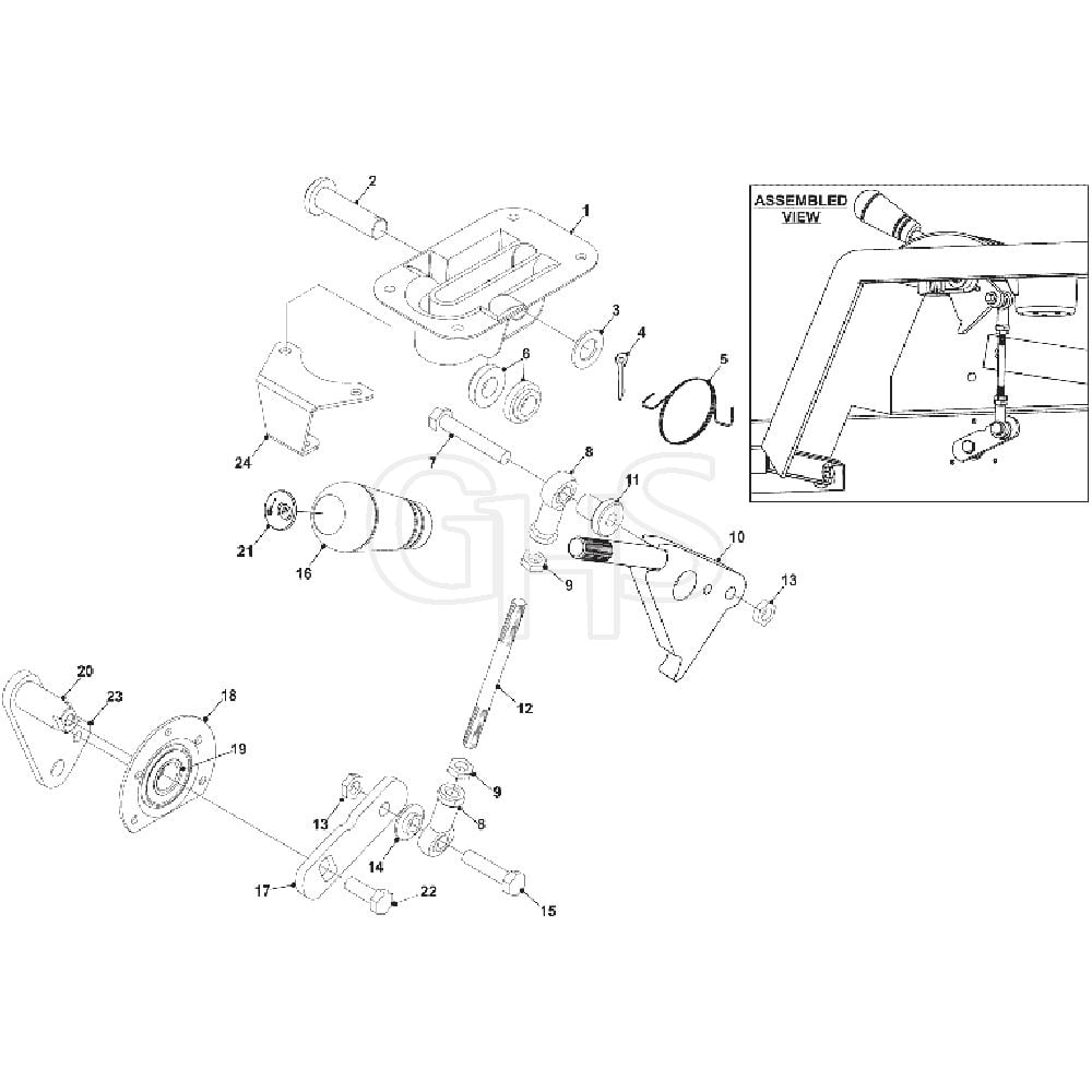 Countax D50-Ln - From - 11 Handbrake | GHS