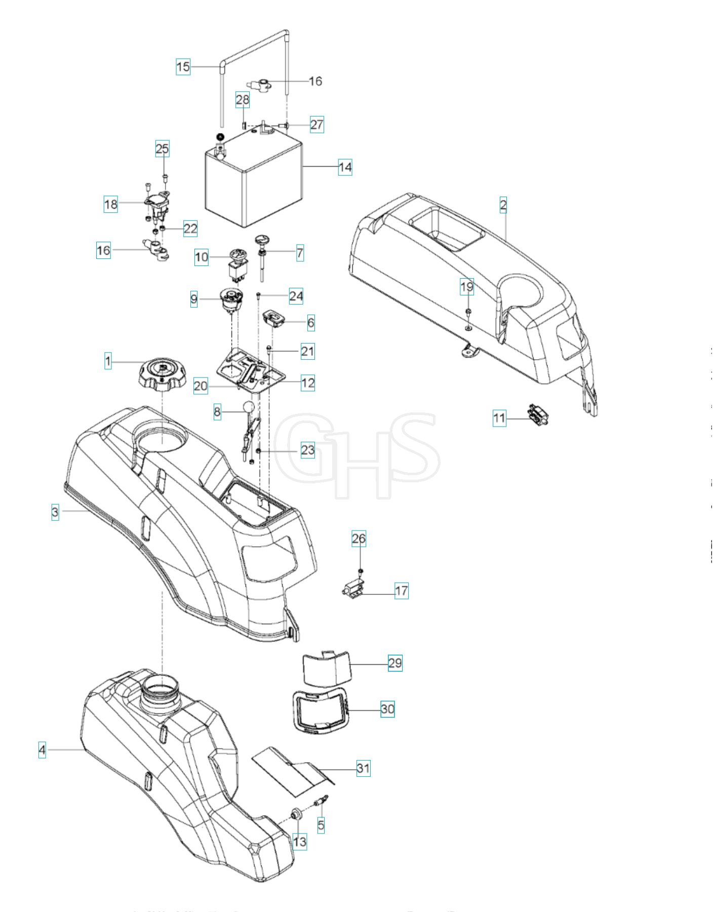 Husqvarna Ezc4824 Ignition System Ghs 4217