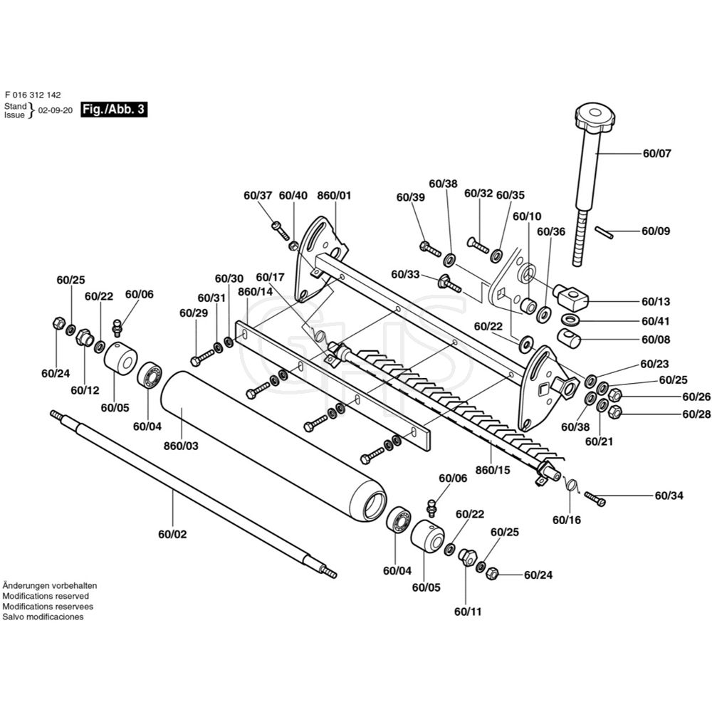 Allett Westminster 20H Front Roller GHS