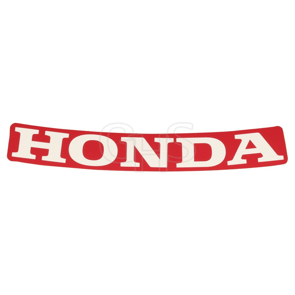 Because Honda Stuff Sticker — Needs More Sticker