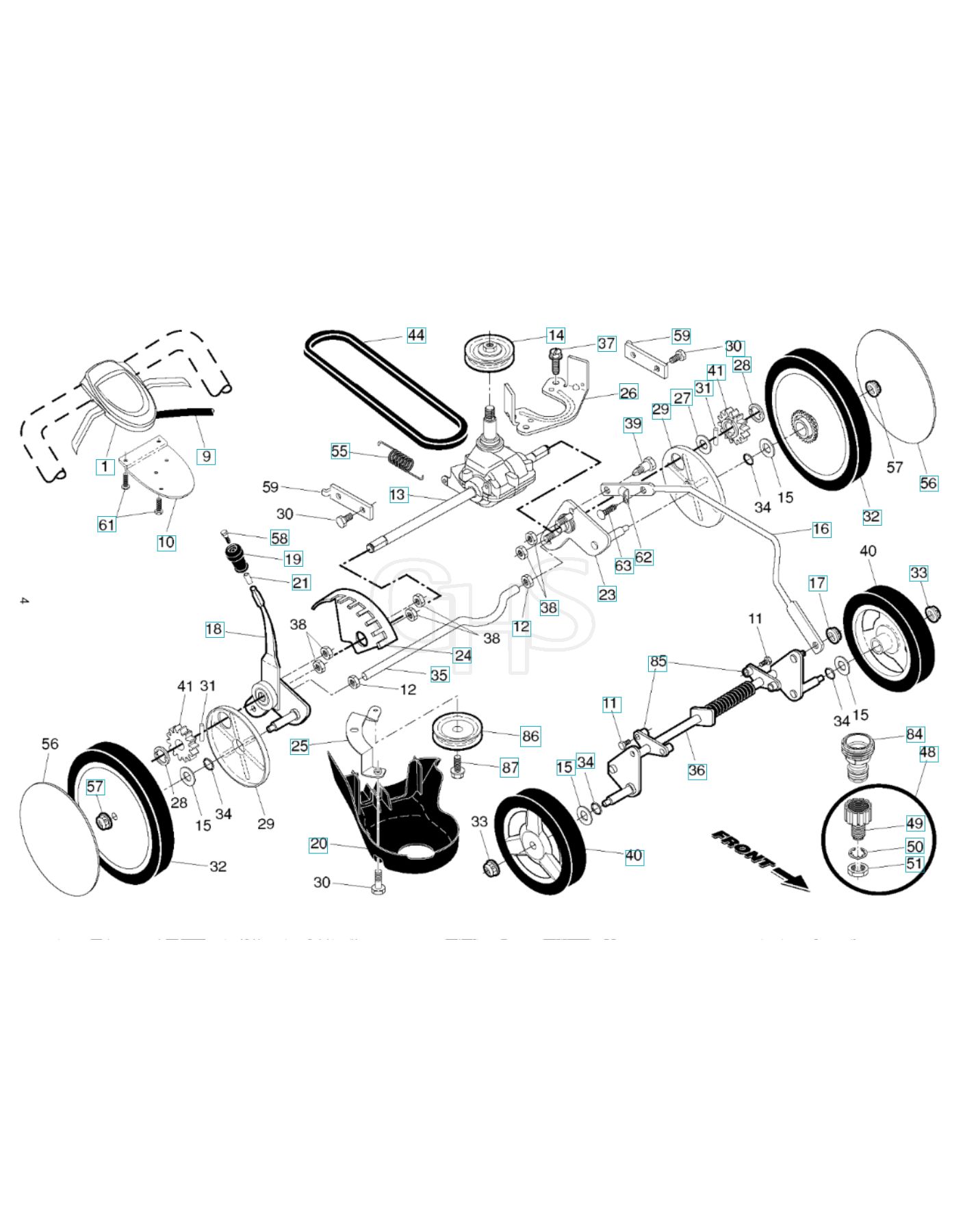 Husqvarna HU775BBC Drive GHS