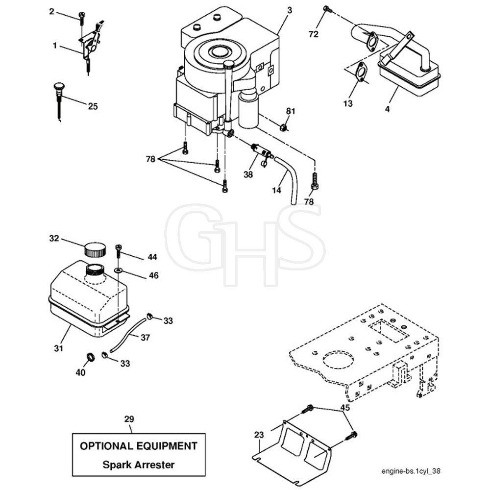 Mcculloch M11597 96011023700 2008 06 Engine Parts Diagram Ghs