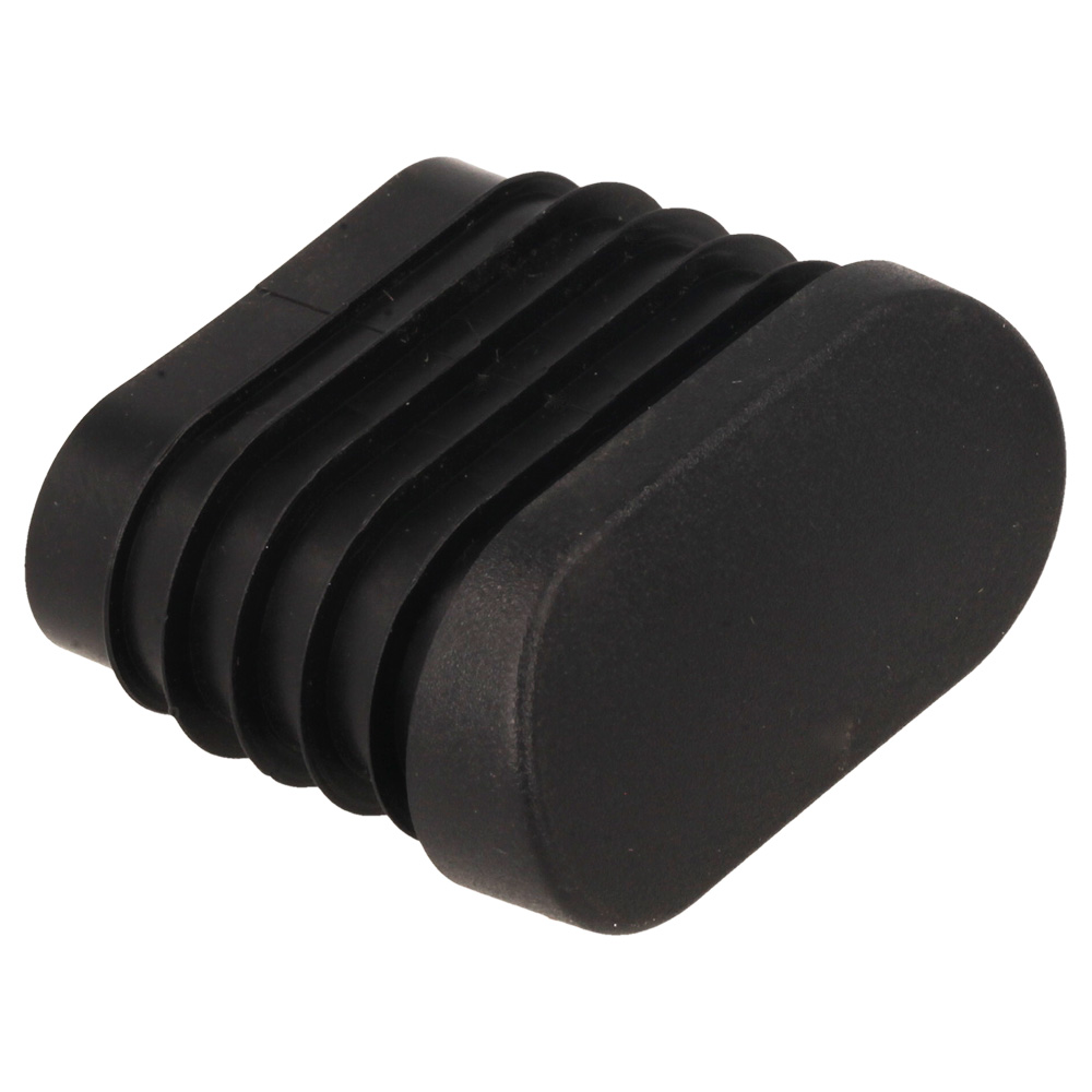 End Plug Flat Oval Angled Head