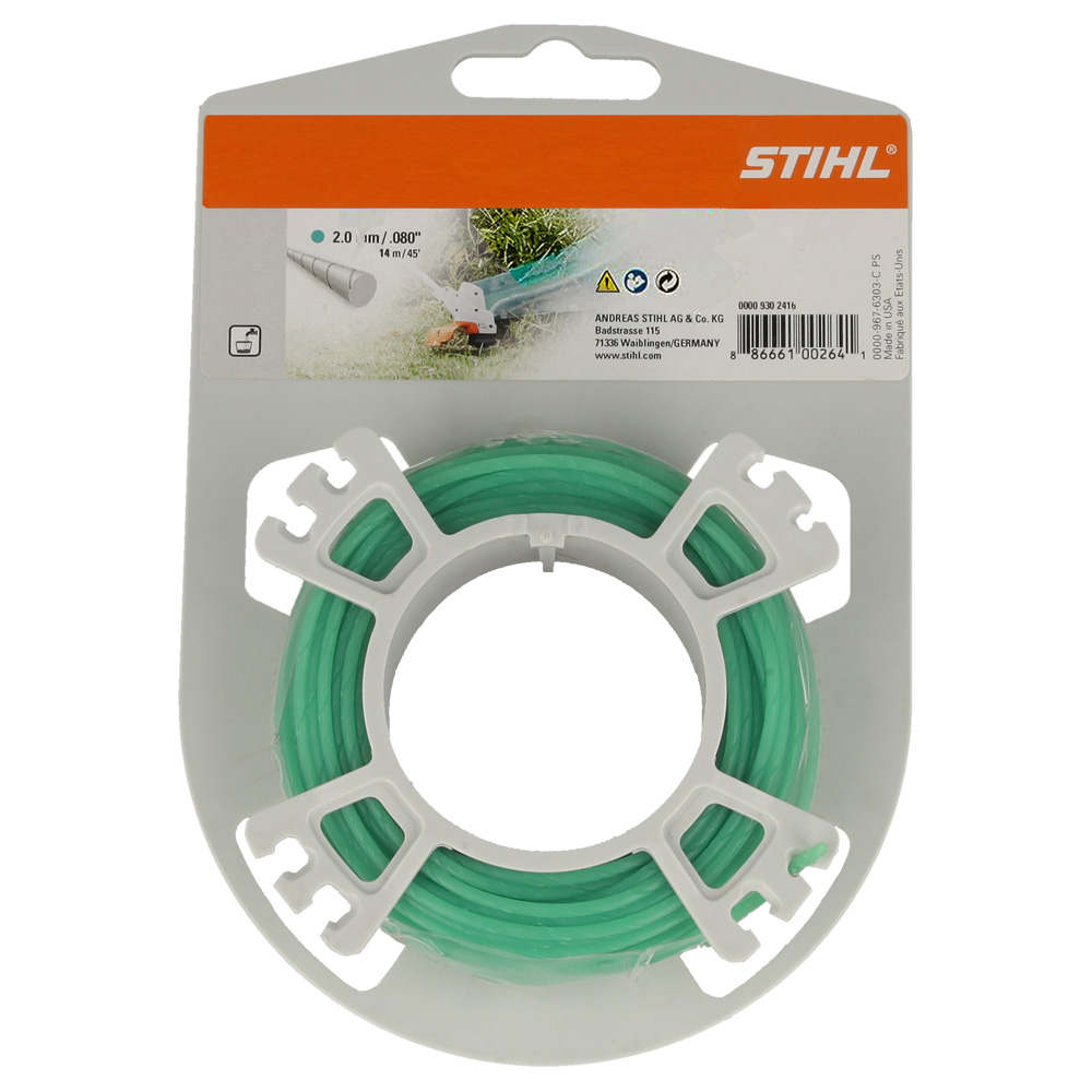 Line Round Quiet Ø 2.0mm x 14 M Green