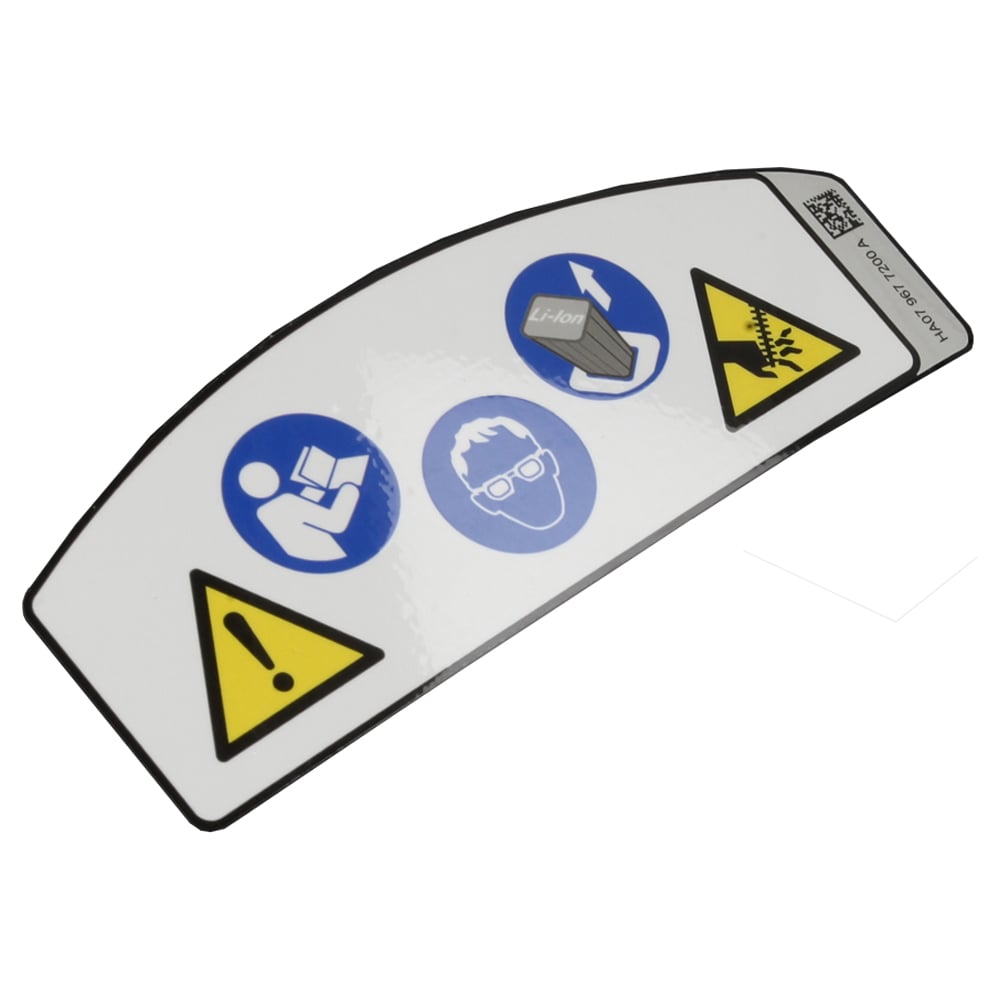 Warning pictogram